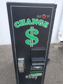 American Changer AC-1001 $1-$20s Dollar Bill Quarter Machine Laundromat Car Wash