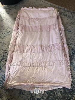 Beddy's Victoria Vintage Blush Pink Twin Bedding Comforter T2VB176 Minky Sham