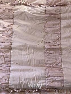 Beddy's Victoria Vintage Blush Pink Twin Bedding Comforter T2VB176 Minky Sham
