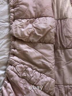 Beddy's Victoria Vintage Blush Pink Twin Bedding Comforter T2VB176 Minky Sham