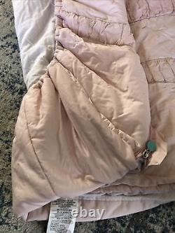 Beddy's Victoria Vintage Blush Pink Twin Bedding Comforter T2VB176 Minky Sham