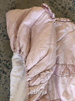 Beddy's Victoria Vintage Blush Pink Twin Bedding Comforter T2VB176 Minky Sham