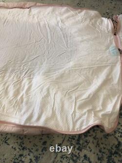 Beddy's Victoria Vintage Blush Pink Twin Bedding Comforter T2VB176 Minky Sham