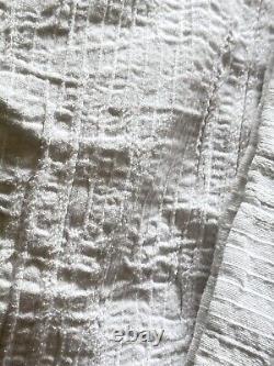 Beddys Twin Size Love At First White Minky Zip Up Bedding 80x74