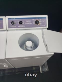Dollhouse Miniature Washer and Dryer Set Heavy Metal Nice Quality Town Square