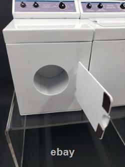 Dollhouse Miniature Washer and Dryer Set Heavy Metal Nice Quality Town Square