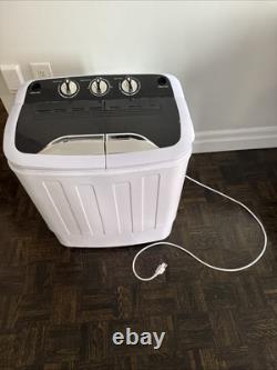 Electric Portable 2 in 1 Twin Tub Mini Washing Machine