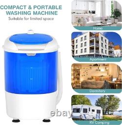 Energy Efficient Mini Washer & Spinner Combo 5.5lbs Capacity, Portable Design