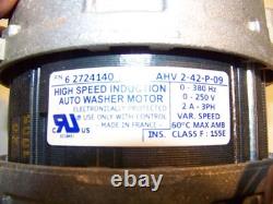 FREE SHIPPING Maytag Neptune Washer Drive Motor Model AHV 2-42-P-09