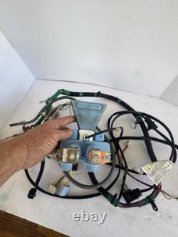 GE GTW460ASJ6WW Washer Control Board Wiring Harness, Hot Cold Water Valves USED