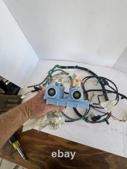 GE GTW460ASJ6WW Washer Control Board Wiring Harness, Hot Cold Water Valves USED