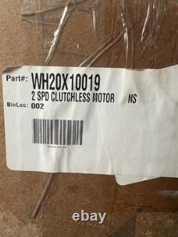 GE Washer 2 SPD CLUTCHLESS MOTOR #WH20X10019 OPEN BOX, NEVER USED OEM