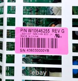 Genuine Whirlpool Dryer Control Board W10646255 Same Day Ship & 60 Days Warranty
