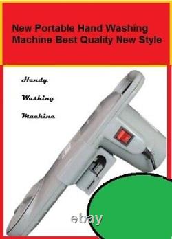 Handy washing Machine utilizes only a bucket of water per wash takes only Low &^