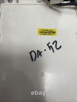 LG Washing Machine Control Panel Assembly MGC371817 Front Load EBR36870706 #DA52