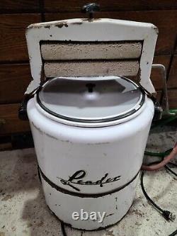 Leader Wringer Washer Vintage Mechanic's Shop Garage Man Cave