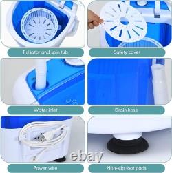 Lightweight 5.5lbs Washing Machine Efficient Mini Washer for Small Spaces