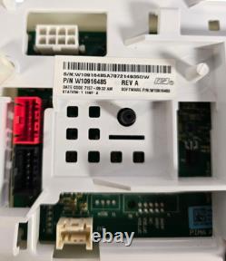 Maytag MVWC565FW0 Washing Machine Top Control Panel with Board W10916485 Rev A