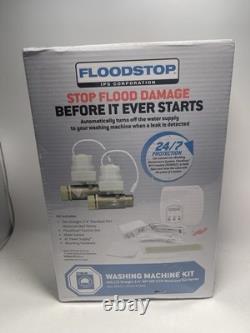 NEW Sealed FloodStop FS34H (20011) Washing Machine Leak Detection System