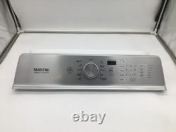 OEM Maytag Washer Console with Overlay W10681990