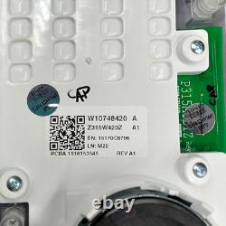 OEM Whirlpool Washer Control Panel W10748420 Same Day Ship & 60 Days Warranty