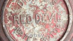 RED DEVIL Divine Water Motor Utica NY washing machine Connection PAT 1905 RED DEVIL Divine Water Motor Utica NY washing machine Connection PAT 1905