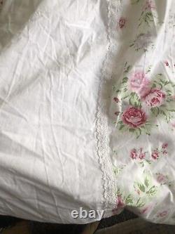 Rachel Ashwell Custom Made Wildflower Cotton Full Queen Duvet And Shams Set