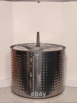 Samsung WF330ANWithXAA 01 Drum with Spider Arm Support Flange and Shaft Assembly