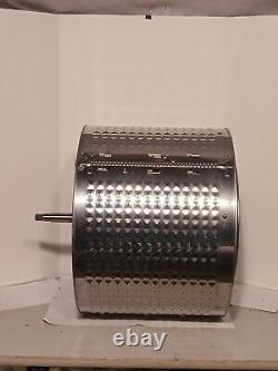 Samsung WF330ANWithXAA 01 Drum with Spider Arm Support Flange and Shaft Assembly