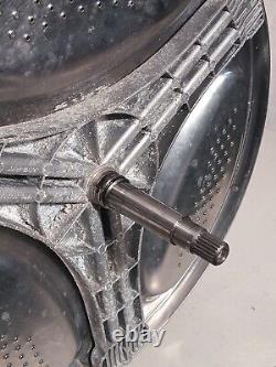 Samsung WF330ANWithXAA 01 Drum with Spider Arm Support Flange and Shaft Assembly