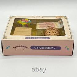 Sylvanian Families Washing Machine Set Early Epoch Rare Vintage Japan