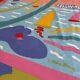 True Vtg 80s Ken Done Artist Twin Bed Duvet Comforter Cover Sailboats Palm Trees