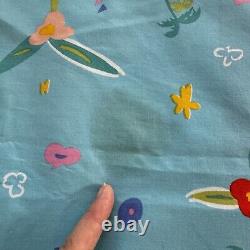 True Vtg 80s Ken Done Artist Twin Bed Duvet Comforter Cover Sailboats Palm Trees