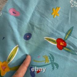 True Vtg 80s Ken Done Artist Twin Bed Duvet Comforter Cover Sailboats Palm Trees