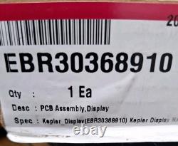 Used OEM EBR30368910 Lg Washer Display Board