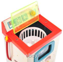 Vintage 1960s Yonezawa Wind-Up Tin Toy Washing Machine Japan Rare Home Appliance