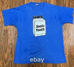 Vintage 90s sonic youth washing machine Shirt, Size XL, RARE, Band Tee