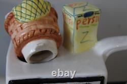 Vintage Ceramic & Porcelain TEAPOT Washing Machine Persil