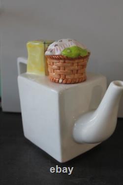 Vintage Ceramic & Porcelain TEAPOT Washing Machine Persil