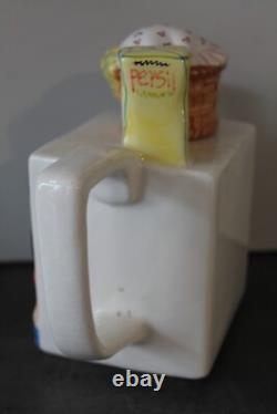Vintage Ceramic & Porcelain TEAPOT Washing Machine Persil