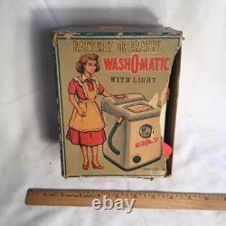 Vintage Japanese Toy Washing Machine. BOX