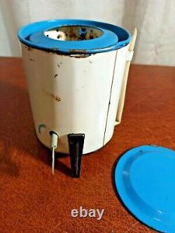 Vintage soviet toy washing machine. Taganrog. TZIN. Work. SN