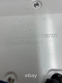 W11025446 W11025448 W10830753 W10795794 Maytag Washer Console & User Interface
