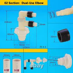 Washing Machine Drainage Pipe Sink Drain Hose Join Connector Head Sink Joint