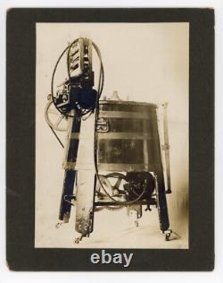Washing Machine Invention Two Photos by Hall's Photographers Newton, Iowa