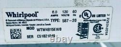 Whirlpool Washer Model WTW4815EW0 Control Panel Assembly W10711300