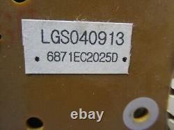 Carte de contrôle de l'interface utilisateur de la laveuse LG 6871EC2025D 6870EC9093A-0 6871EC2025 ASMN