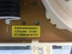 Carte de contrôle de laveuse LG P# EBR39326001 EBR36858803