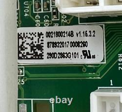 Carte de contrôle de laveuse OEM GE 290D2863G101 Expédition le jour même et garantie de 60 jours