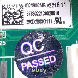 Carte de contrôle de laveuse OEM GE 290D2863G111 Garantie d'un an Expédition gratuite le jour même